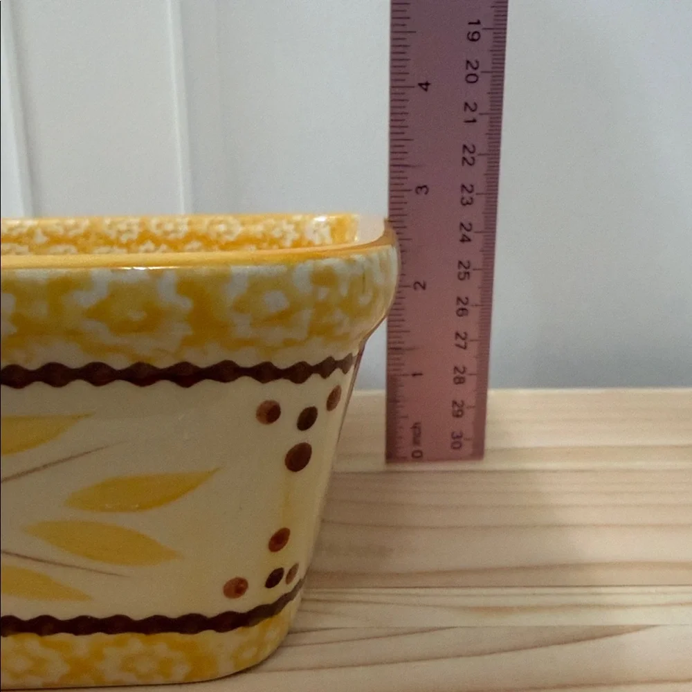 Temp-Tations 2.5 qt Square Ceramic Dish